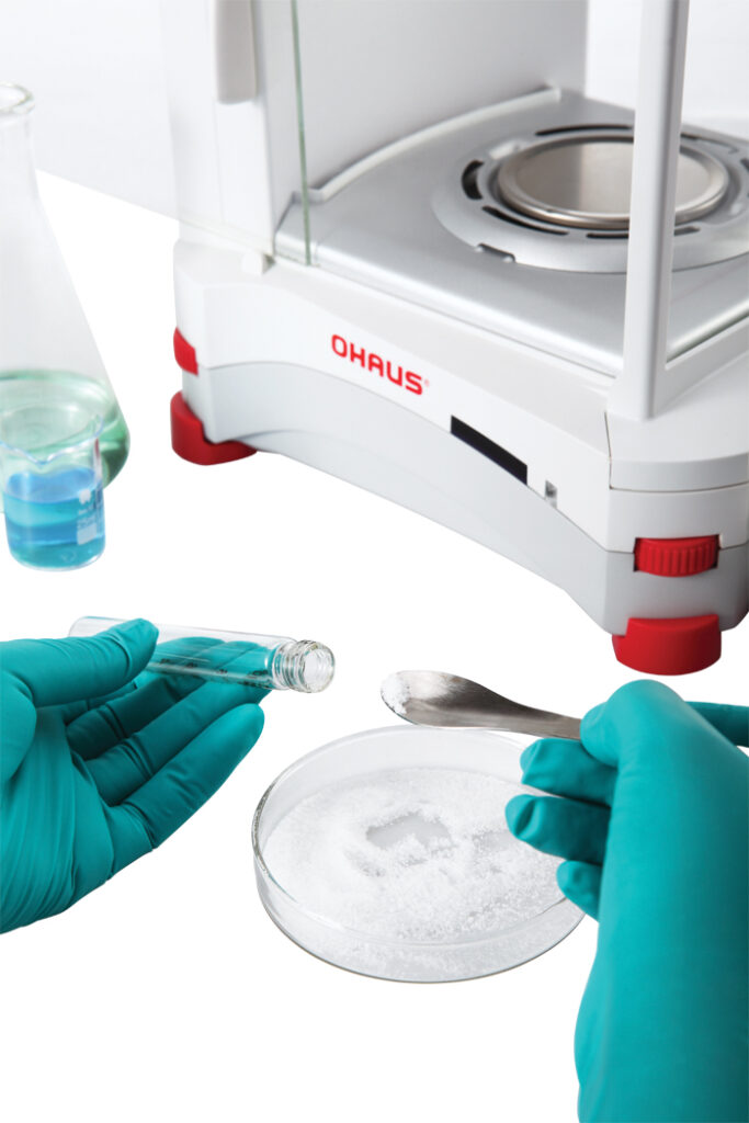 la taratura degli strumenti - bilancia analitica