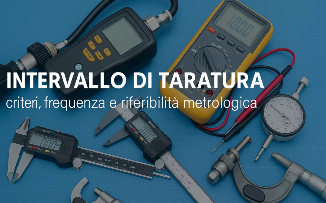 Strumenti per la taratura di precisione in laboratorio, utilizzati per garantire l’intervallo di taratura e la riferibilità metrologica.